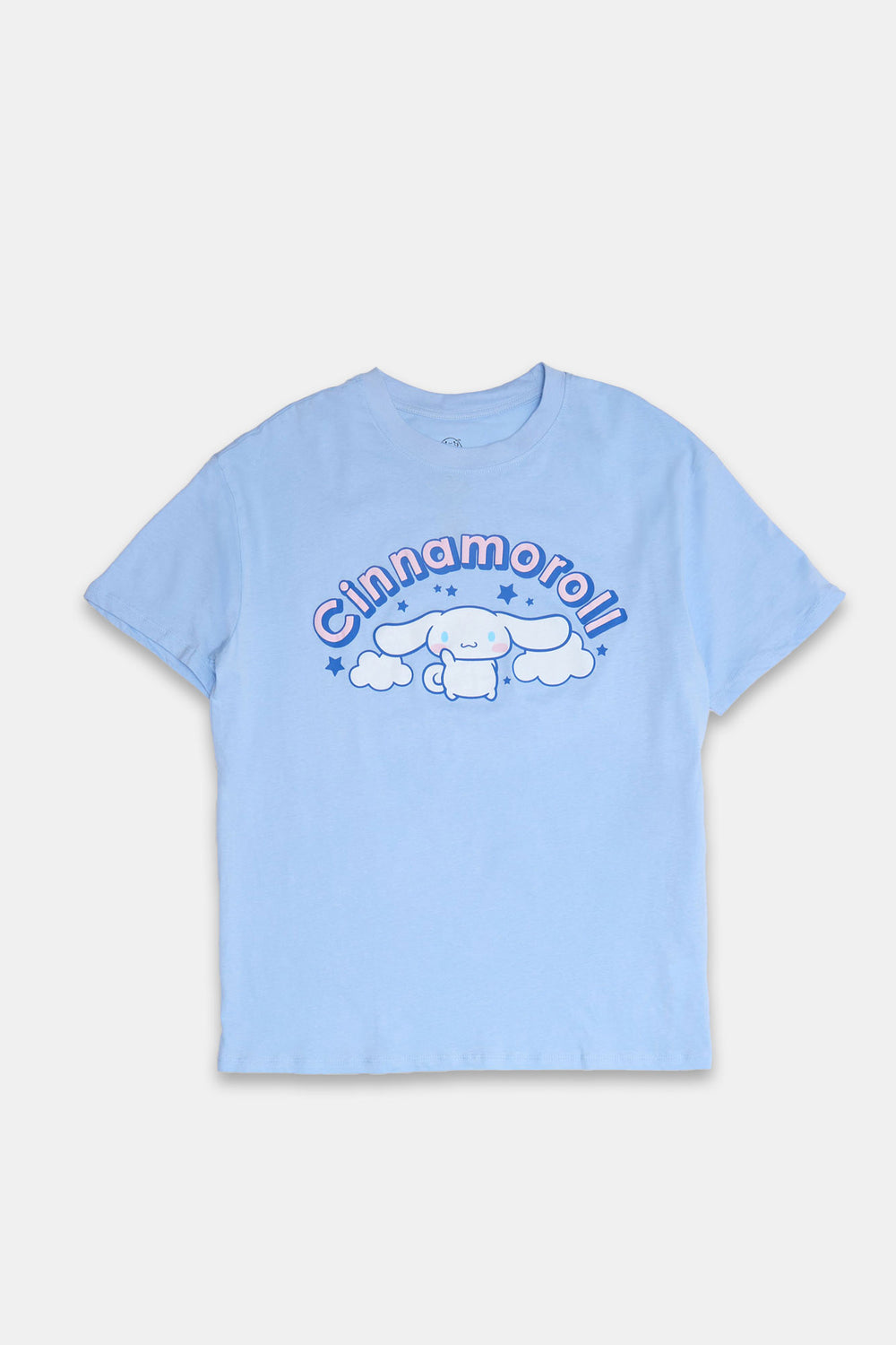 Cinnamoroll Puff Graphic Boyfriend Tee Cinnamoroll Puff Graphic Boyfriend Tee