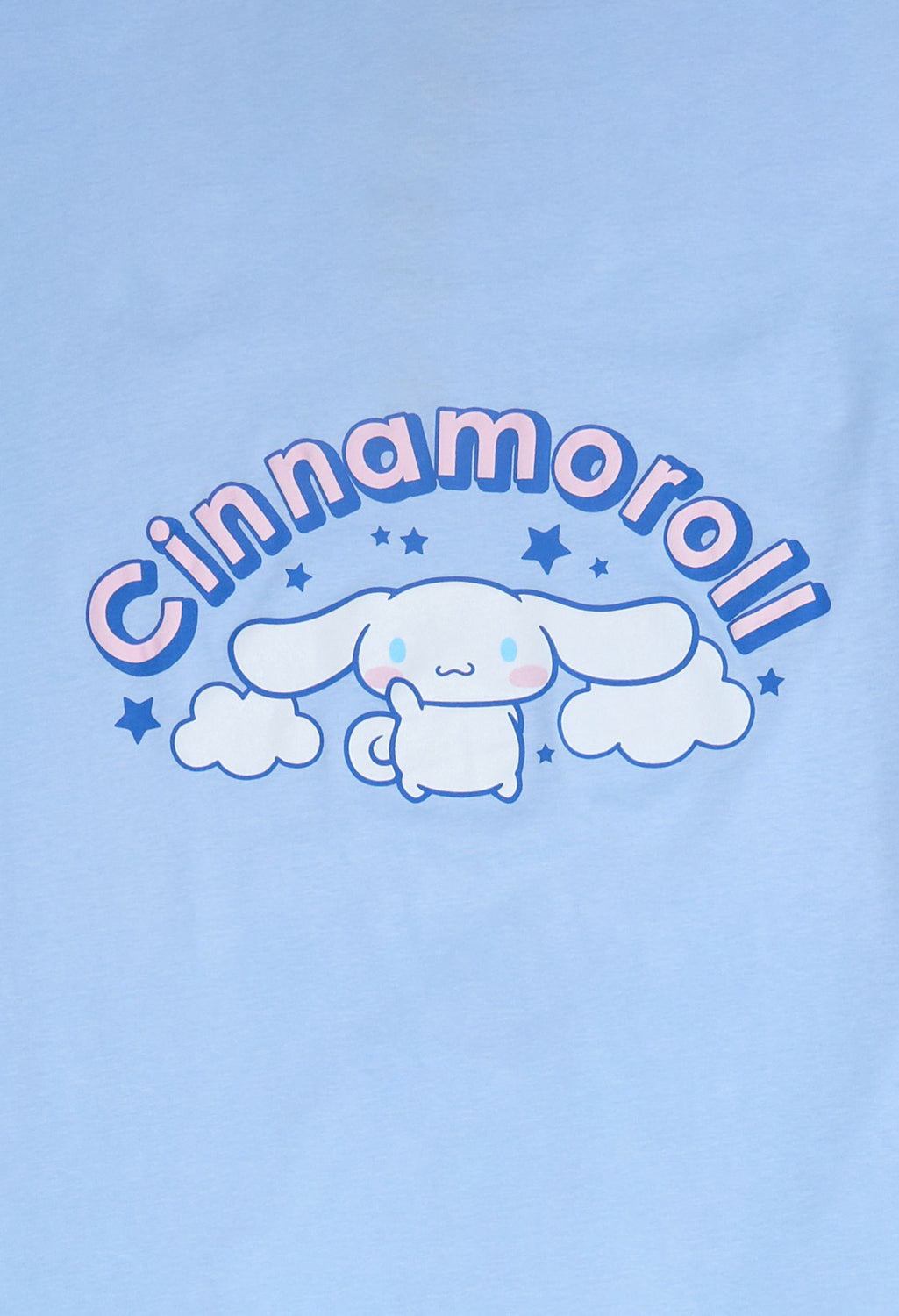 Cinnamoroll Puff Graphic Boyfriend Tee Cinnamoroll Puff Graphic Boyfriend Tee