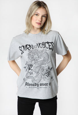 T-Shirt Imprimé Already Over It Sovrn Voices Femme