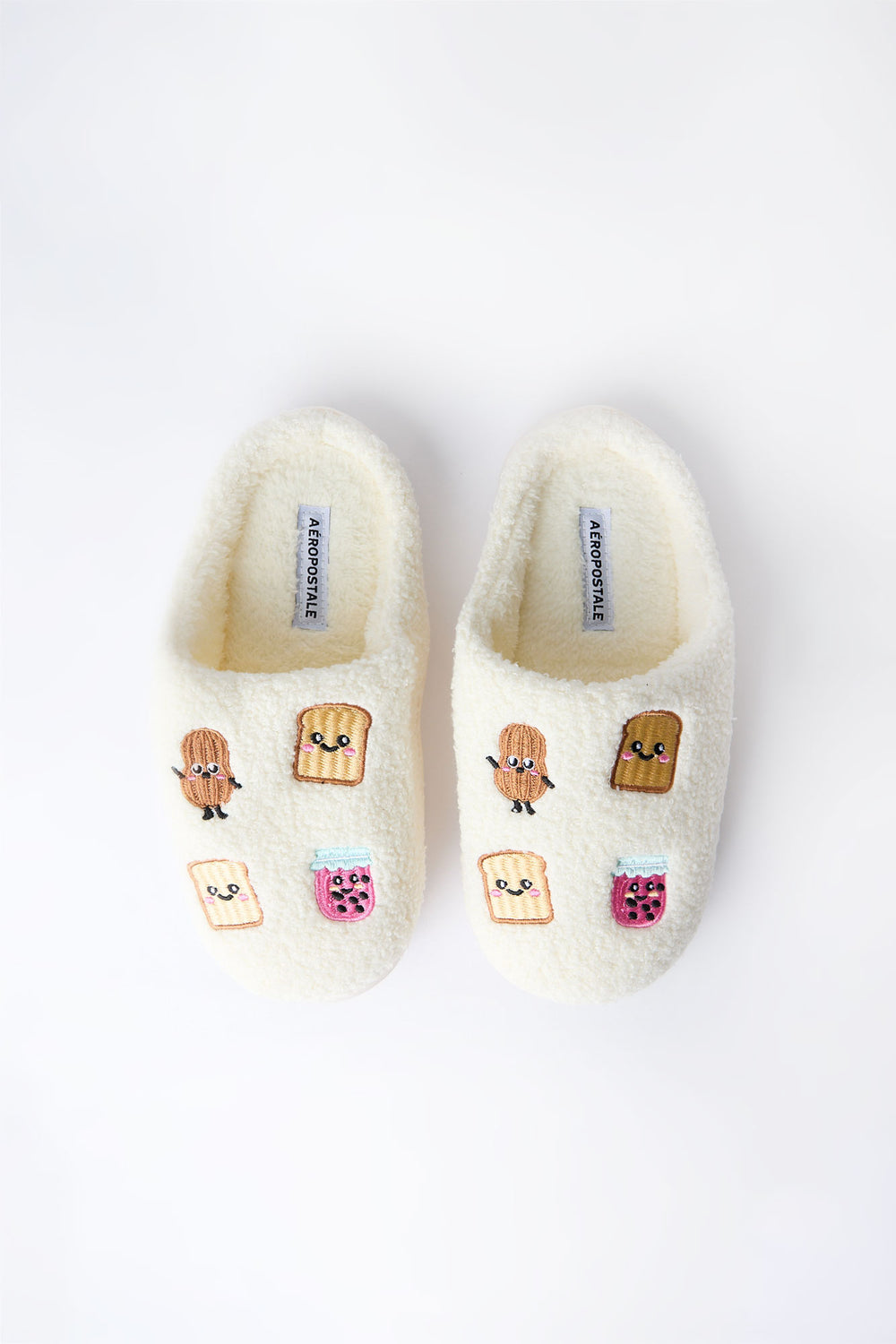 Ensemble de pantoufles et chaussettes en peluche graphique AERO Ensemble de pantoufles et chaussettes en peluche graphique AERO