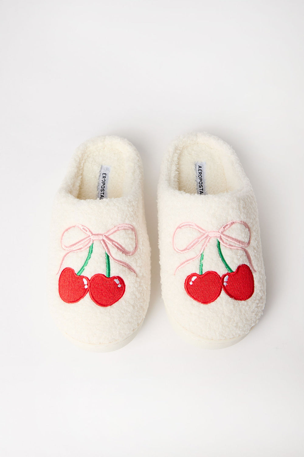 AERO Embroidered Sherpa Slippers AERO Embroidered Sherpa Slippers