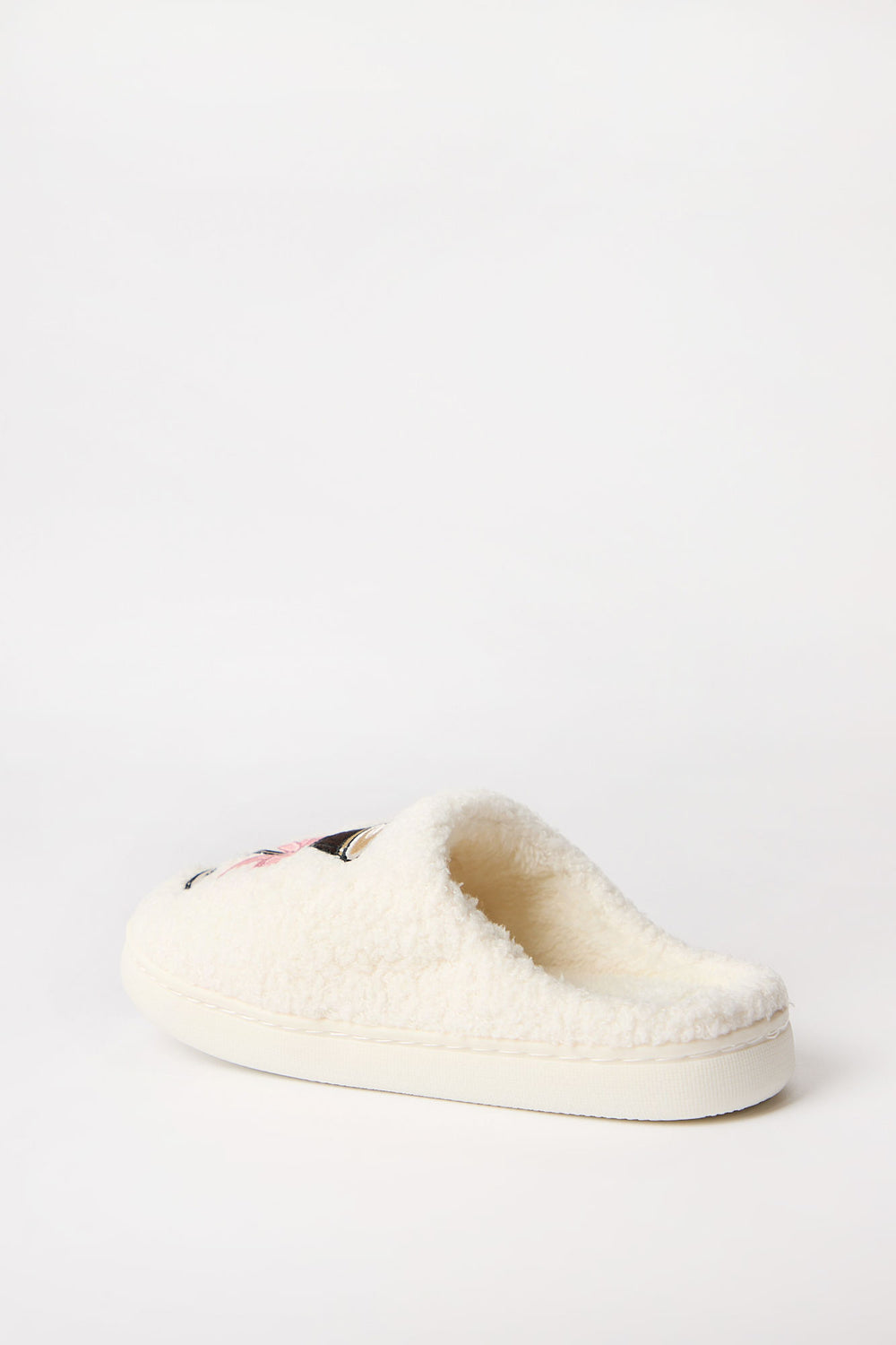 AERO Embroidered Sherpa Slippers AERO Embroidered Sherpa Slippers