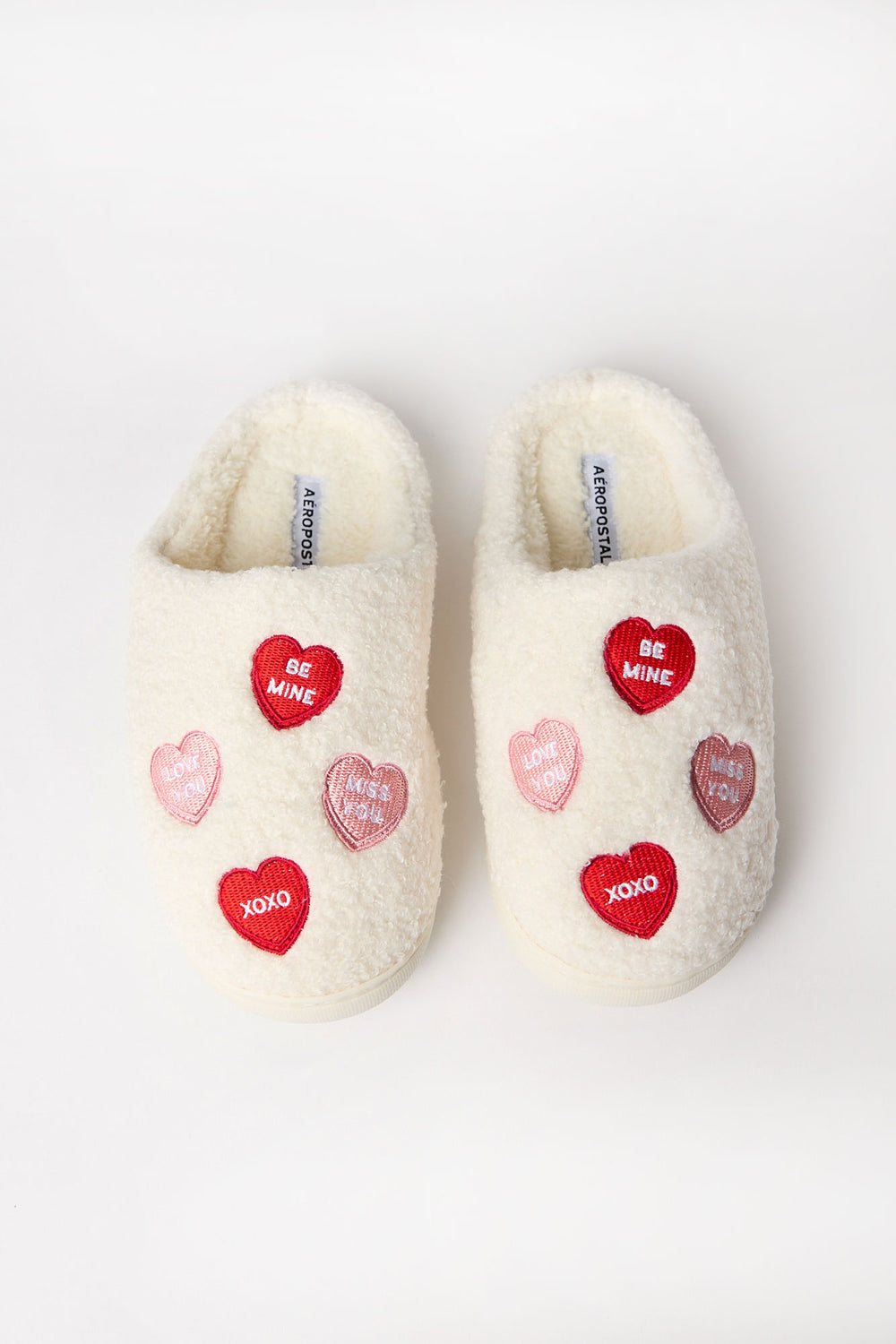 AERO Embroidered Sherpa Slippers AERO Embroidered Sherpa Slippers