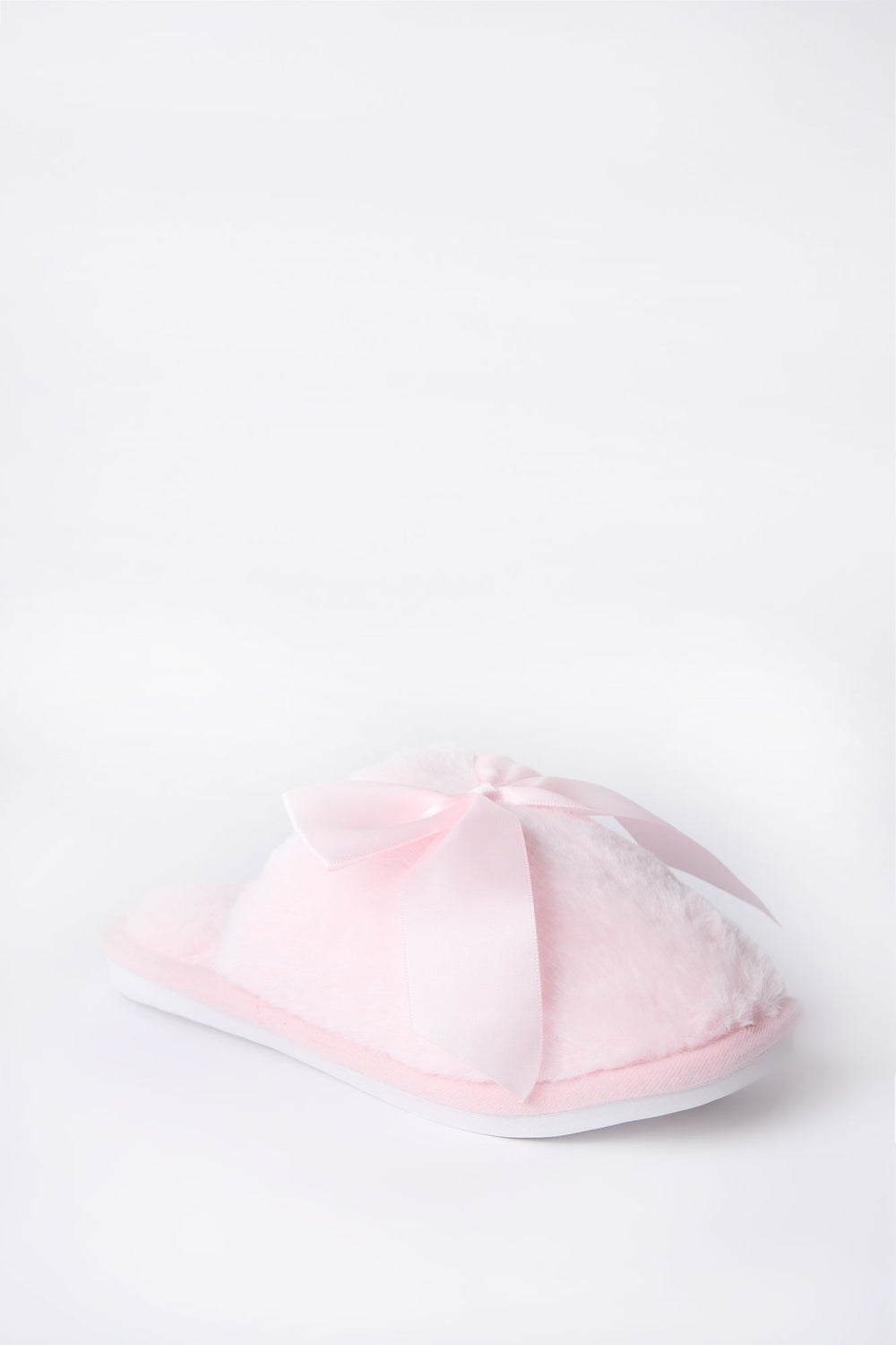 Pantoufles peluche avec noeud 3D Pantoufles peluche avec noeud 3D