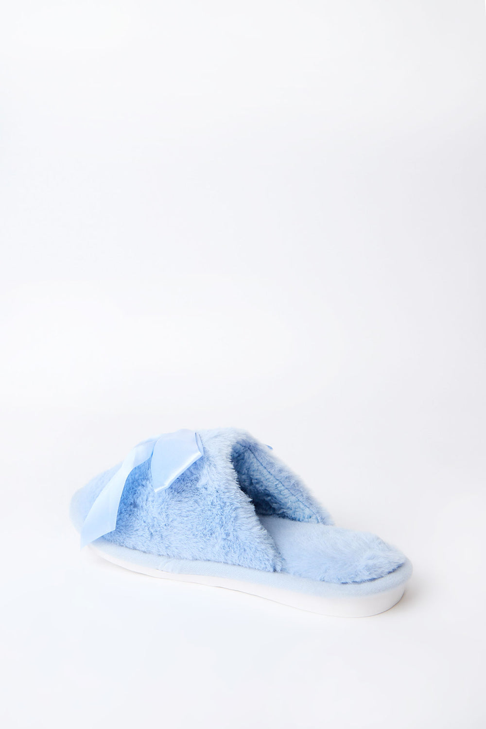 Pantoufles peluche avec noeud 3D Pantoufles peluche avec noeud 3D