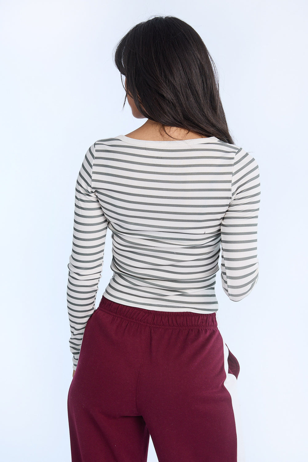AERO Long Sleeve Henley Top AERO Long Sleeve Henley Top