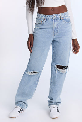 AERO High Rise Baggy Jeans