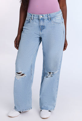 AERO Low Rise Baggy Jeans