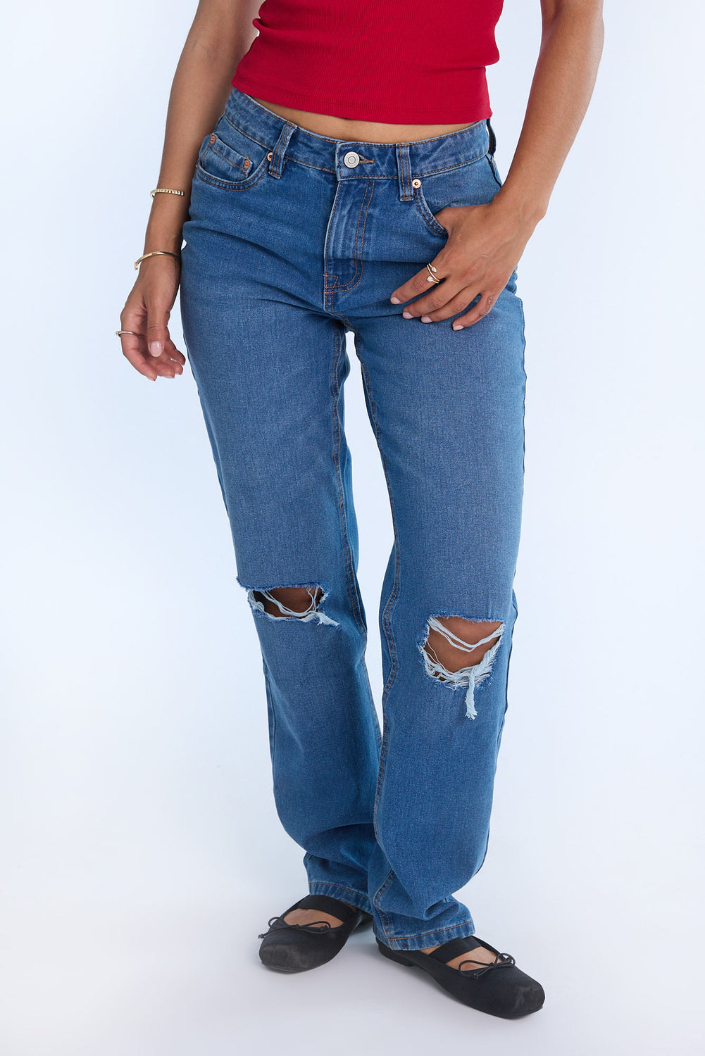 AERO Super High Rise Straight Jeans AERO Super High Rise Straight Jeans