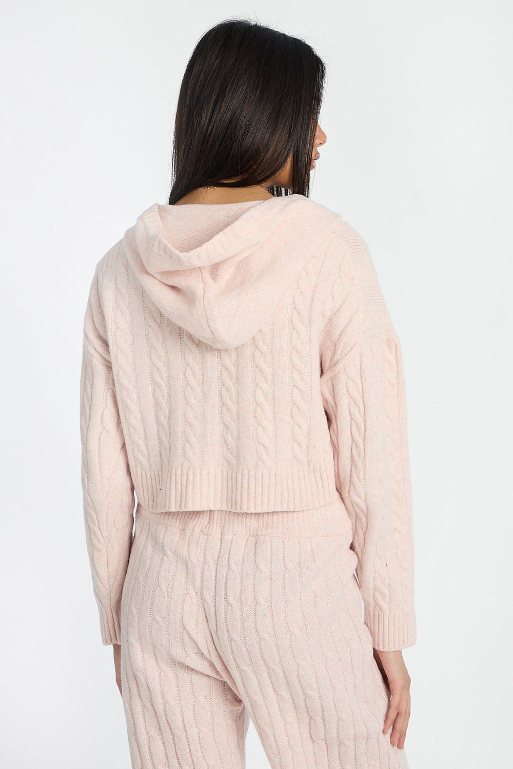 AERO Cable Knit Zip-Up Hoodie AERO Cable Knit Zip-Up Hoodie