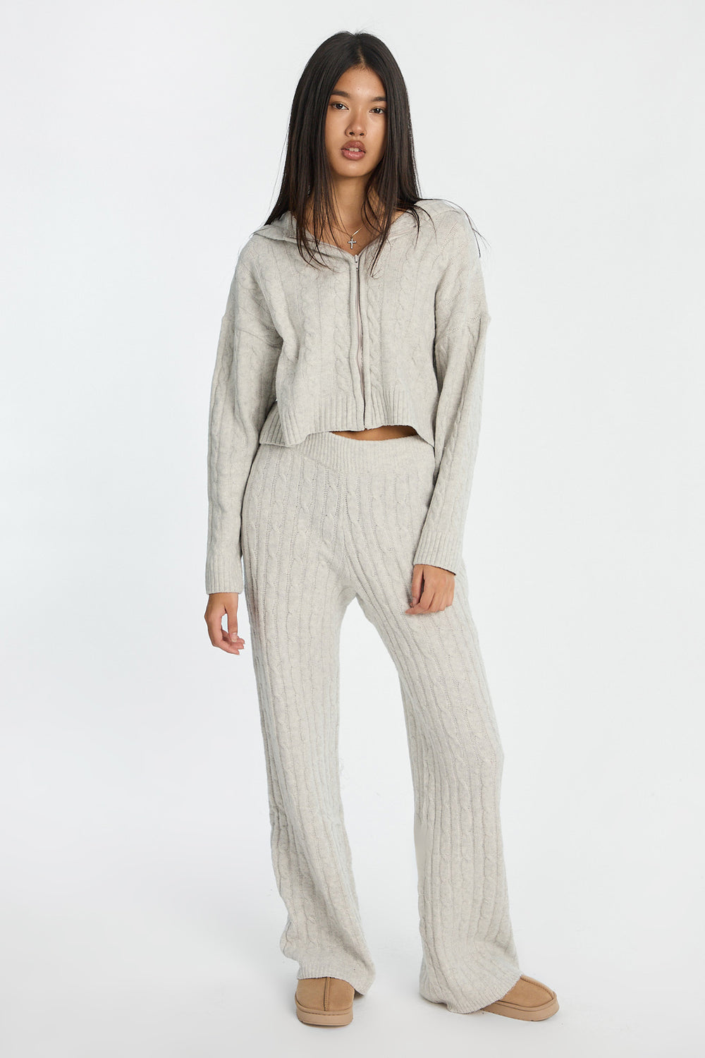 AERO Cable Knit Pants AERO Cable Knit Pants