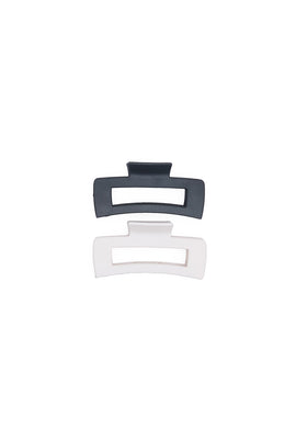 AERO Rectangle Claw Hair Clip 2-Pack