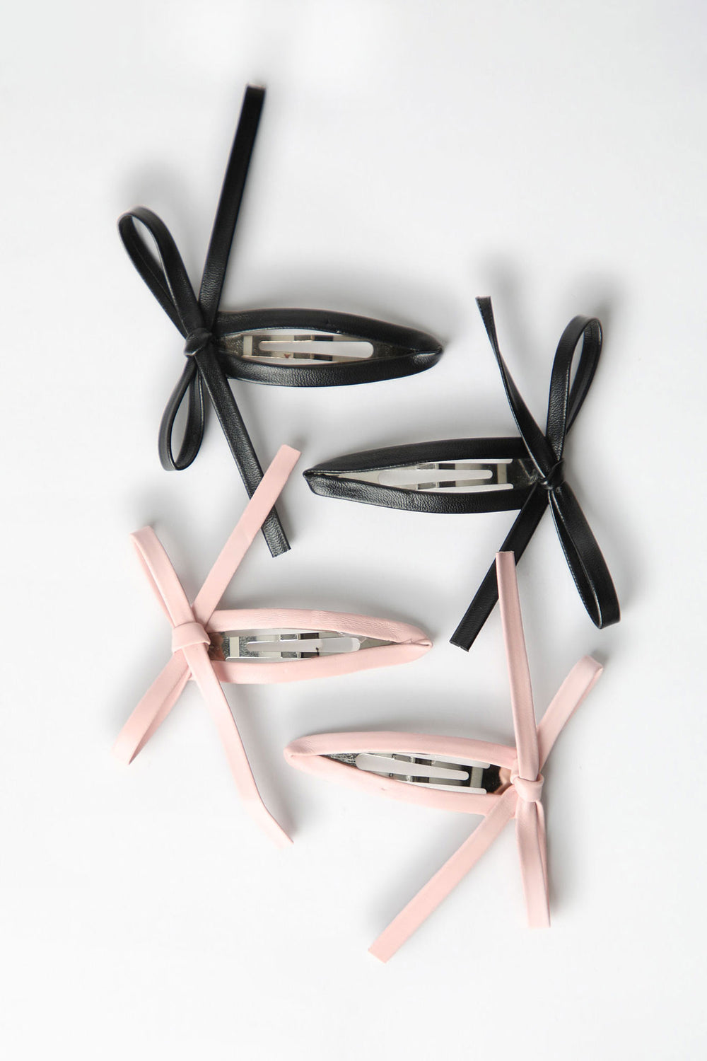 Barrettes à cheveux avec noeud - paquet de 4 Barrettes à cheveux avec noeud - paquet de 4