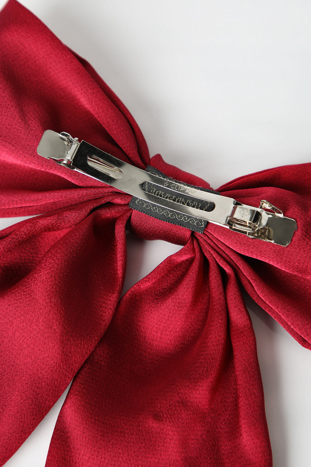 Grande barrette à cheveux avec noeud Grande barrette à cheveux avec noeud