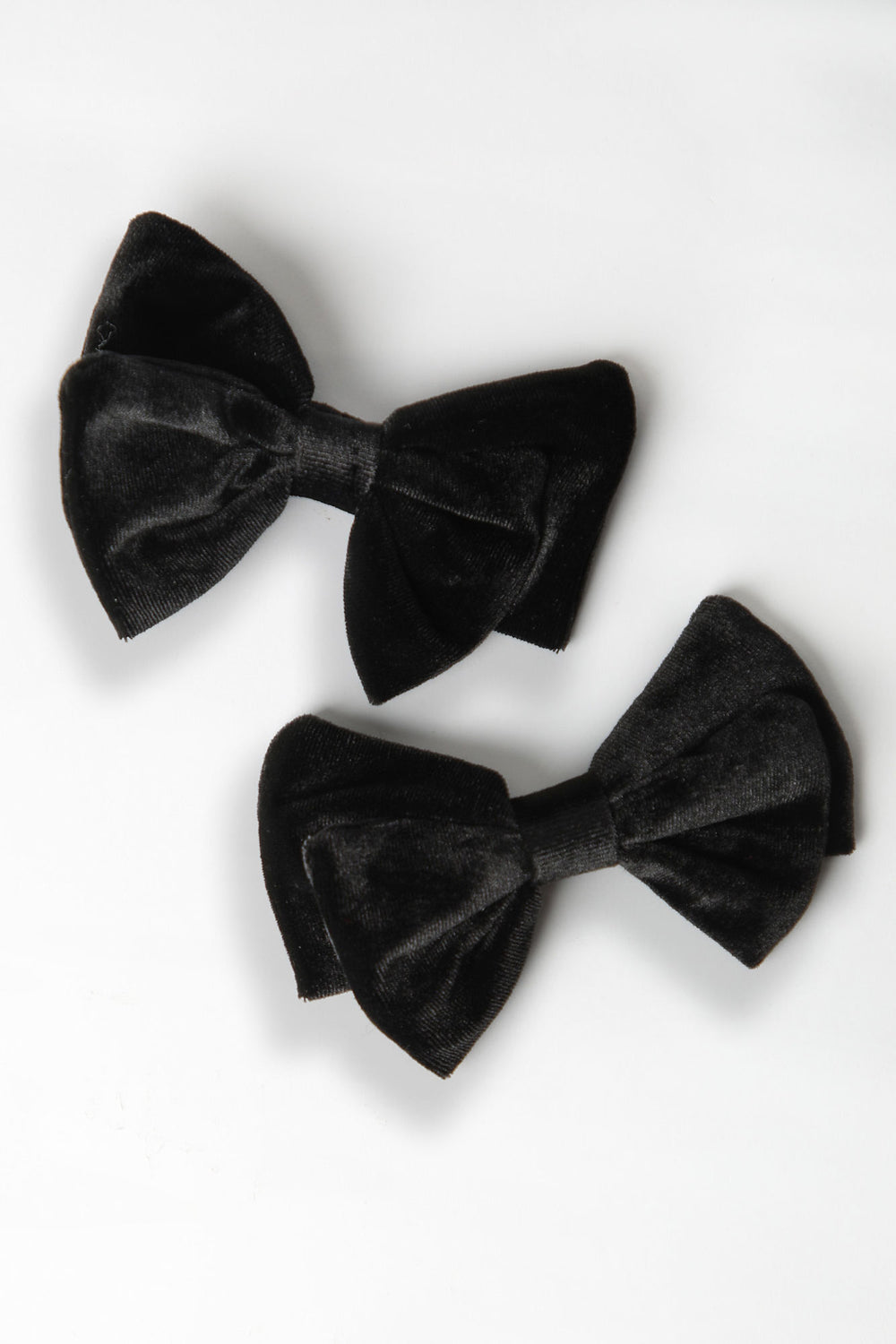 Barrettes noeud en velours - paquet de 2 Barrettes noeud en velours - paquet de 2