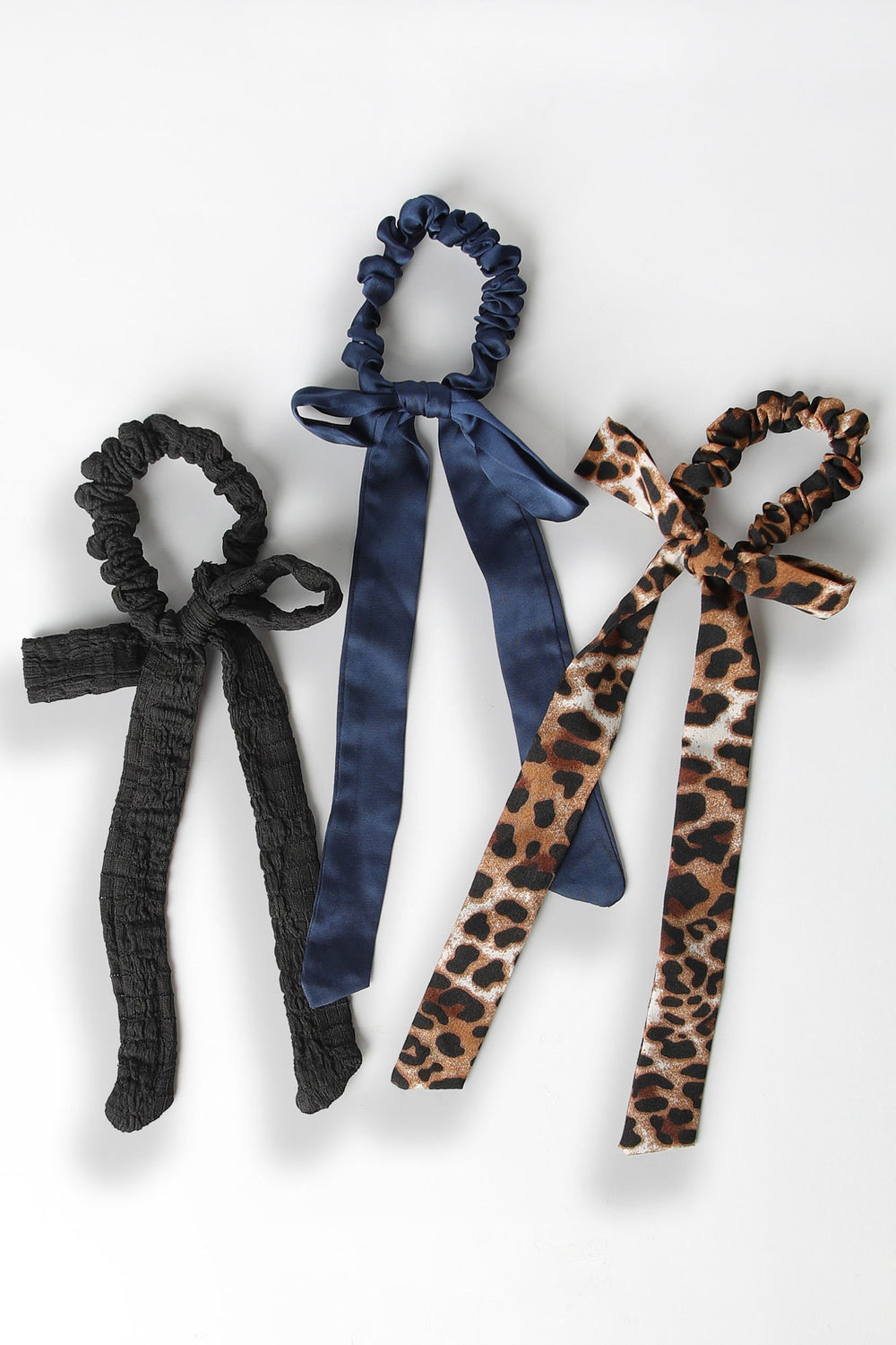 Bow Scrunchies 3-Pack Bow Scrunchies 3-Pack