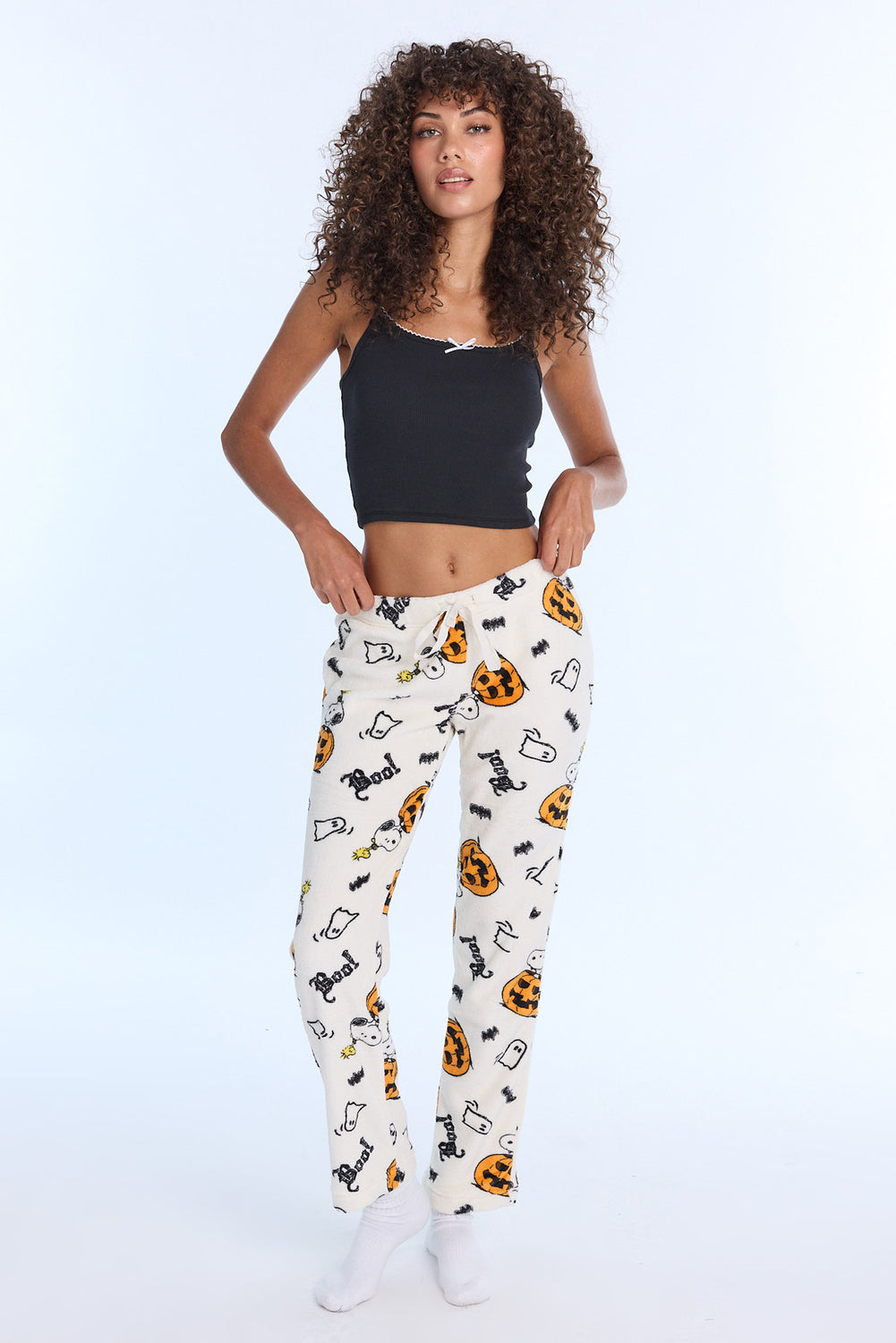 Peanuts Snoopy Ghost Plush Pajama Pant Peanuts Snoopy Ghost Plush Pajama Pant