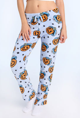 Cookie Monster Pumpkin Plush Pajama Pant