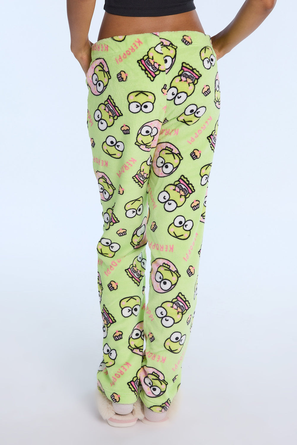 Pantalon de pyjama en peluche Keroppi Pantalon de pyjama en peluche Keroppi