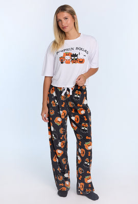 Ensemble de pyjama 2 pièces Hello Kitty Pumpkin Squad