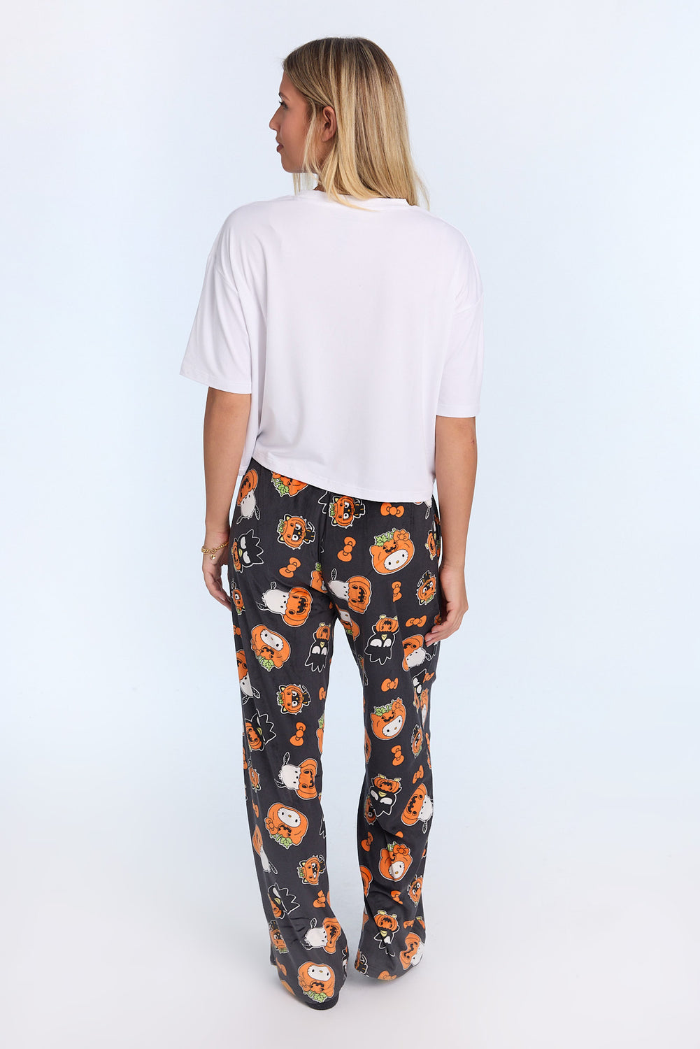 Ensemble de pyjama 2 pièces Hello Kitty Pumpkin Squad Ensemble de pyjama 2 pièces Hello Kitty Pumpkin Squad