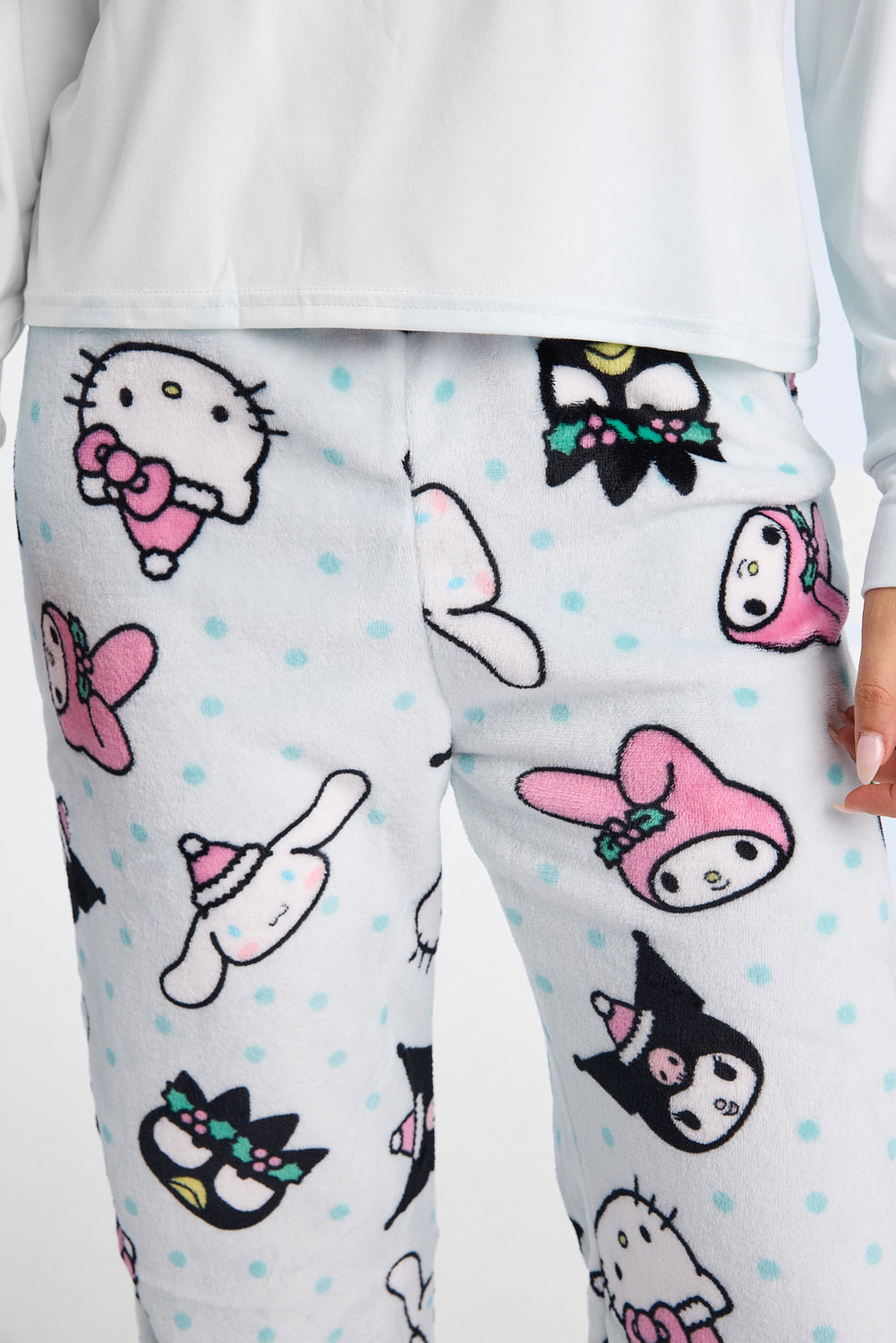 Ensemble de pyjama 2 pièces imprimé Hello Kitty And Friends Ensemble de pyjama 2 pièces imprimé Hello Kitty And Friends