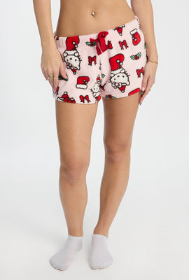 Hello Kitty Stocking Plush Pajama Shorts