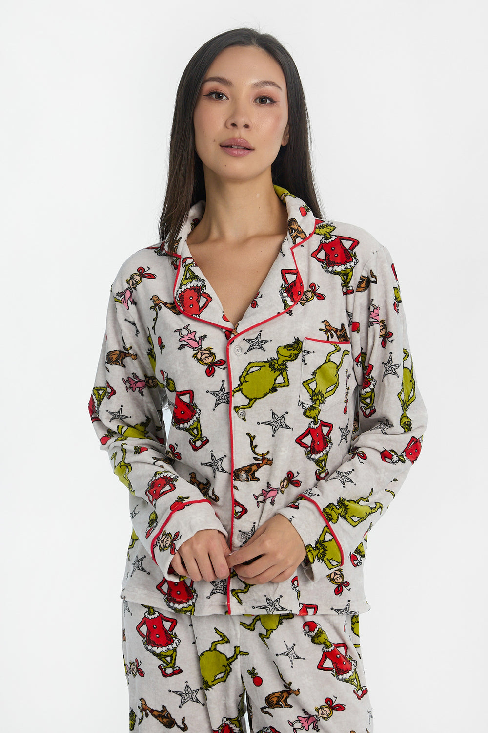 Ensemble de pyjama 2 pièces imprimé Cindy Lou The Grinch Ensemble de pyjama 2 pièces imprimé Cindy Lou The Grinch