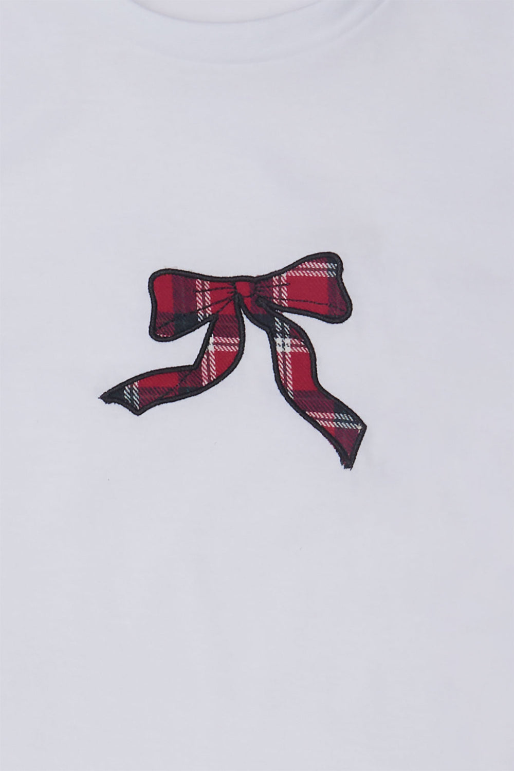 T-shirt coupe classique à noeud carreauté AERO T-shirt coupe classique à noeud carreauté AERO