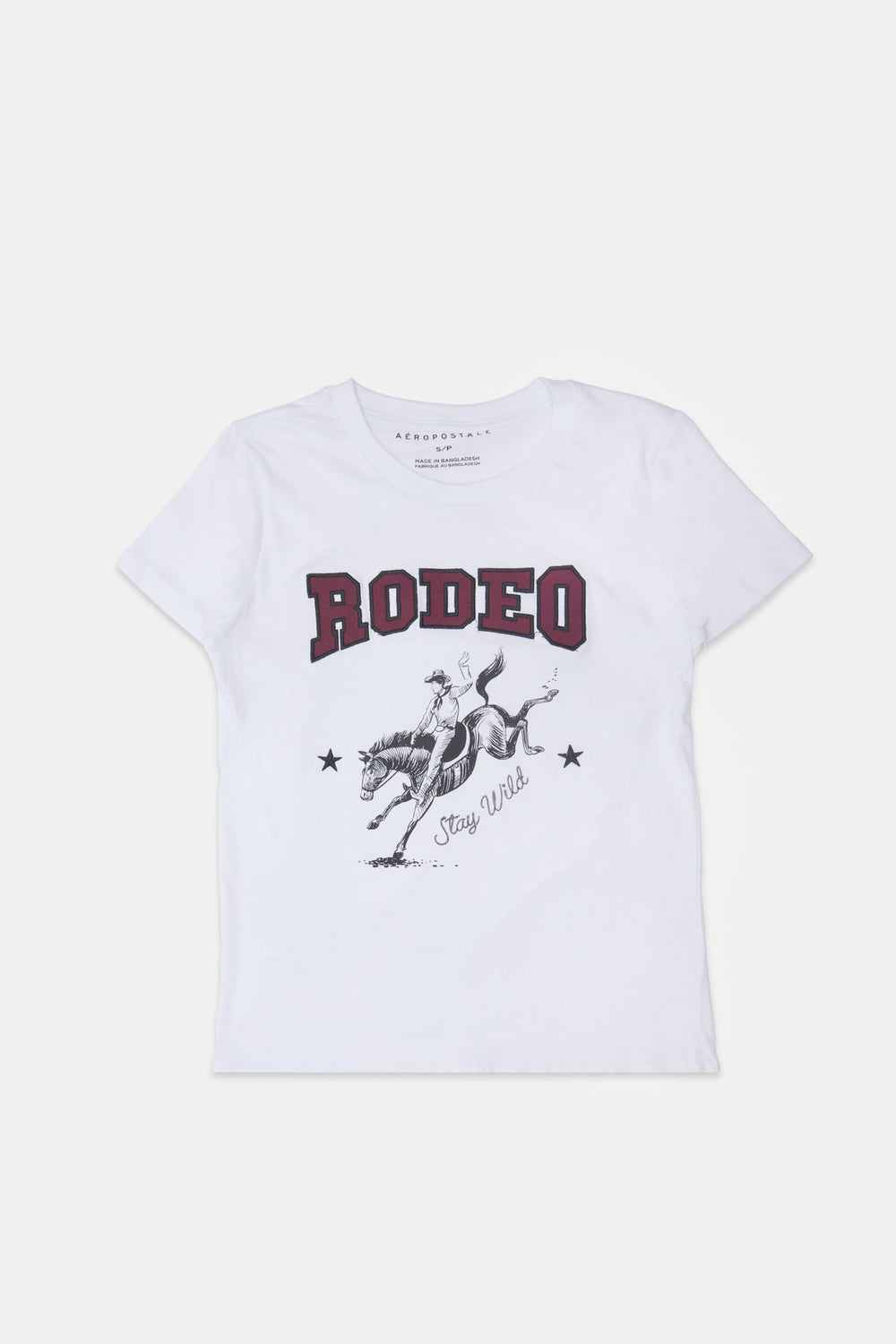 T-shirt coupe classique à noeud carreauté AERO T-shirt coupe classique à noeud carreauté AERO