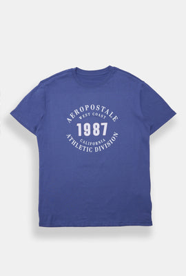 T-shirt coupe boyfriend imprimé 1987 AERO