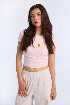 AERO Teddy Bear Graphic Baby Tee