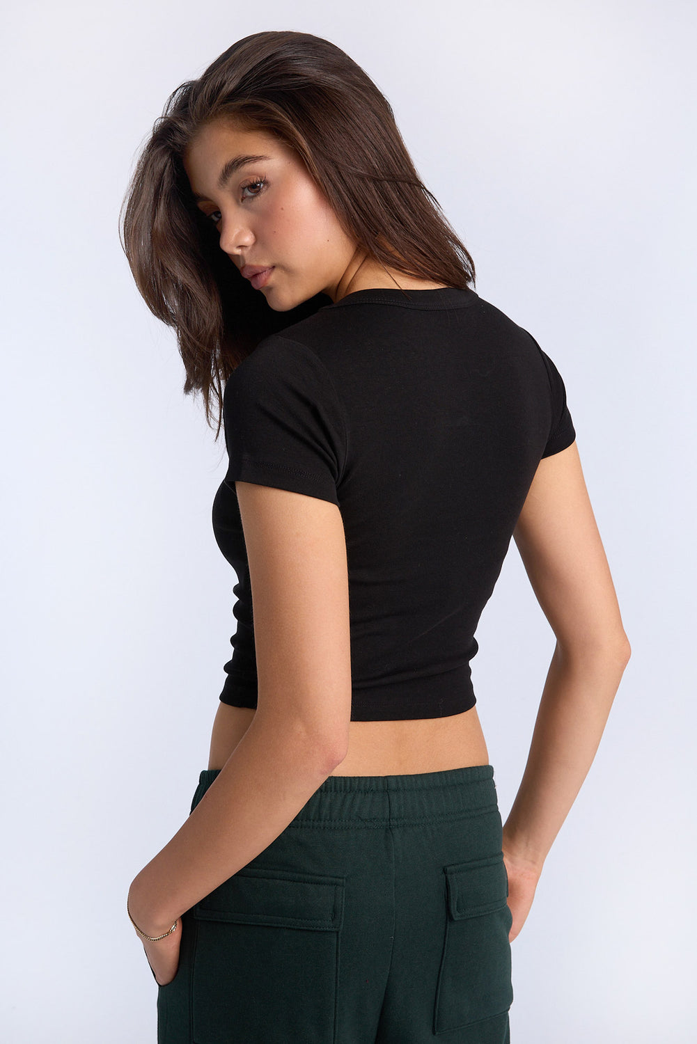 AERO Est. 1987 Graphic Baby Tee AERO Est. 1987 Graphic Baby Tee