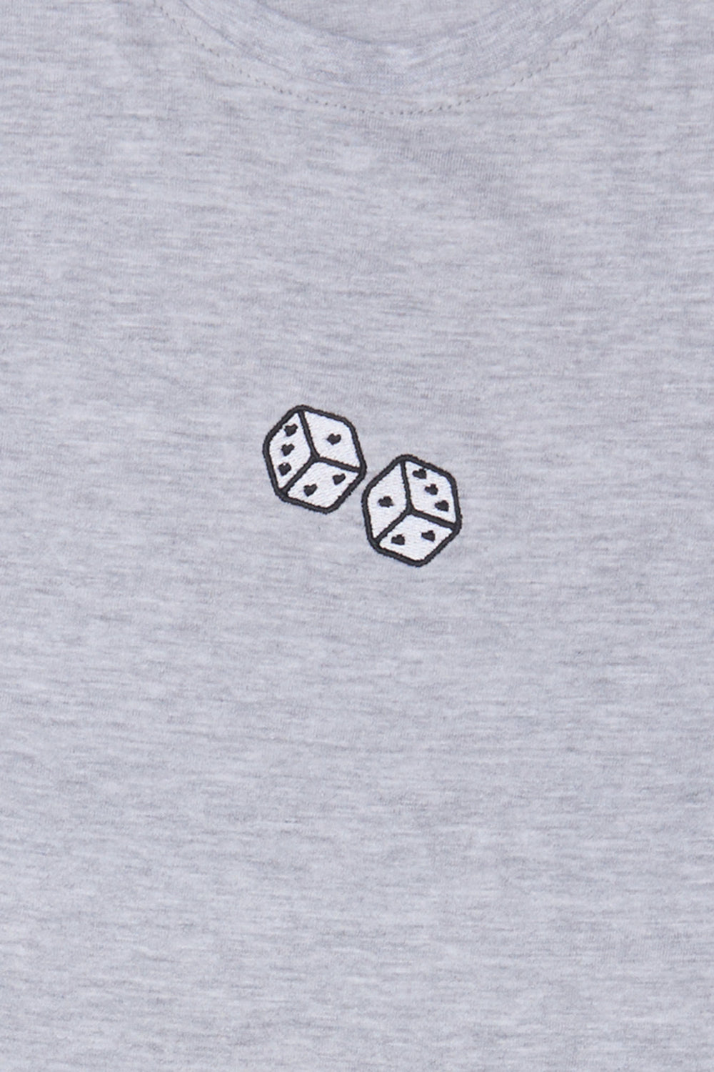 T-shirt coupe classique à dés brodés AERO T-shirt coupe classique à dés brodés AERO