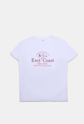 T-shirt coupe boyfriend East Coast Aéropostale