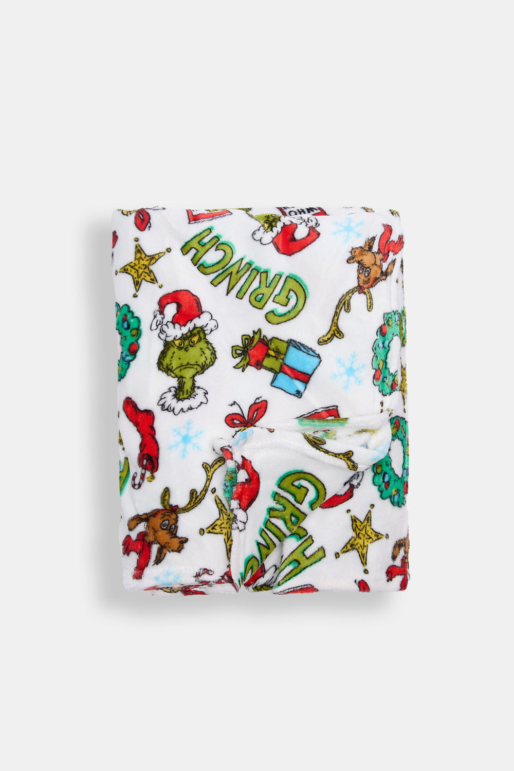 The Grinch Plush Christmas Blanket The Grinch Plush Christmas Blanket