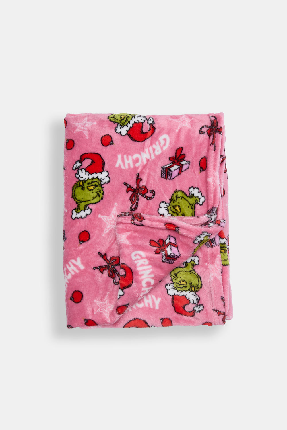 Couverture peluche cadeau de Noël The Grinch Couverture peluche cadeau de Noël The Grinch