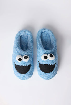 Pantoufles en peluche Cookie Monster