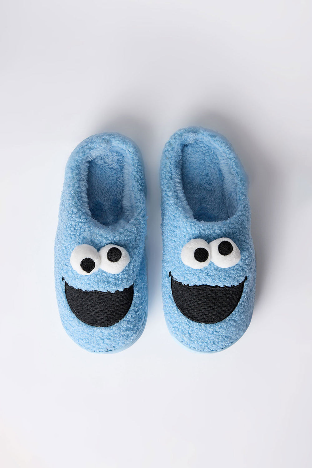 Pantoufles en peluche Cookie Monster Pantoufles en peluche Cookie Monster