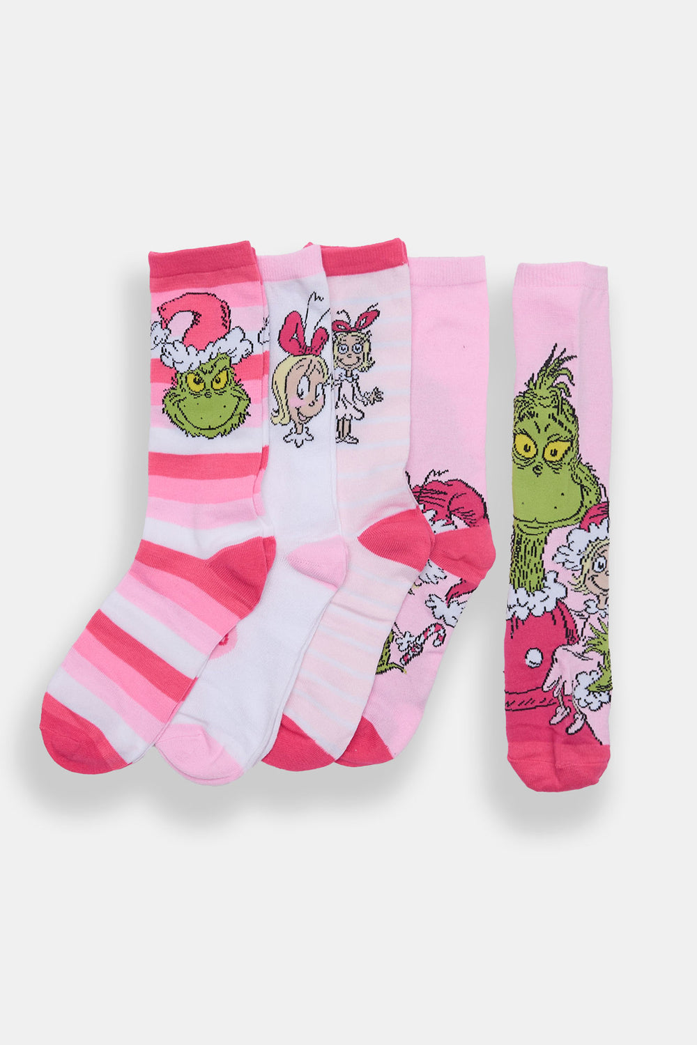 The Grinch 4-Pack Printed Crew Socks The Grinch 4-Pack Printed Crew Socks