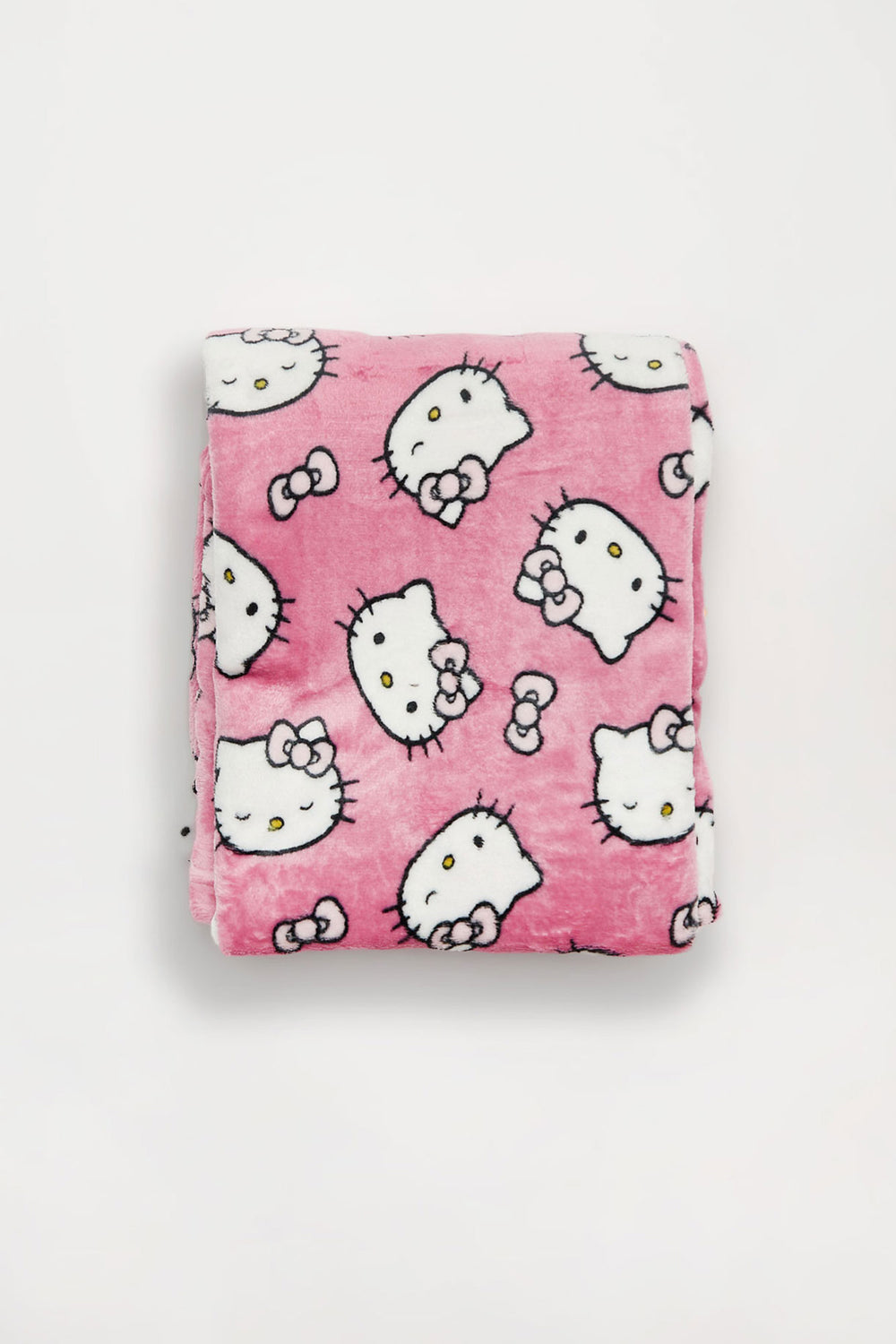 Hello Kitty Bow Plush Blanket Hello Kitty Bow Plush Blanket