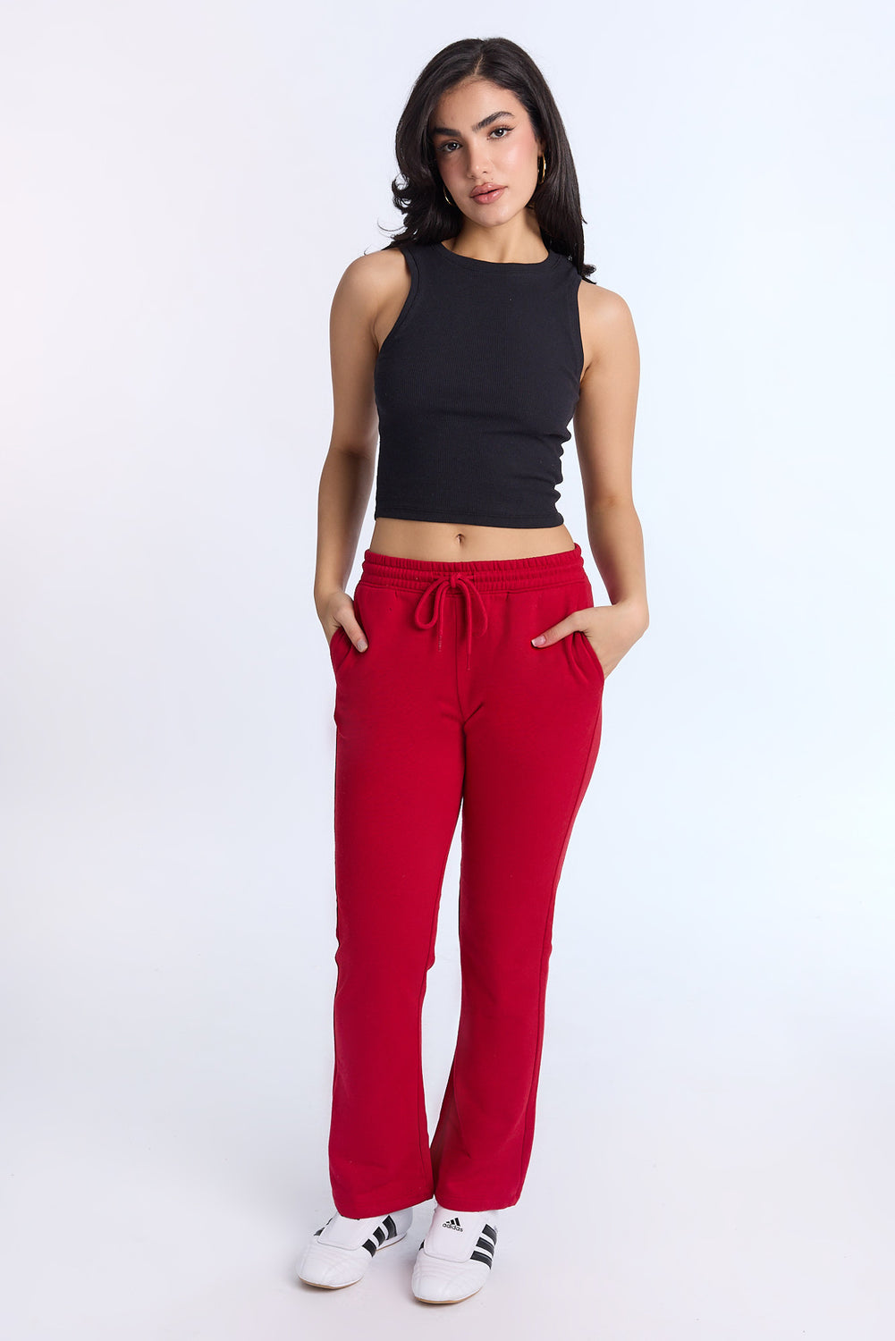 AERO Ribbed High Neck Tank Top AERO Ribbed High Neck Tank Top