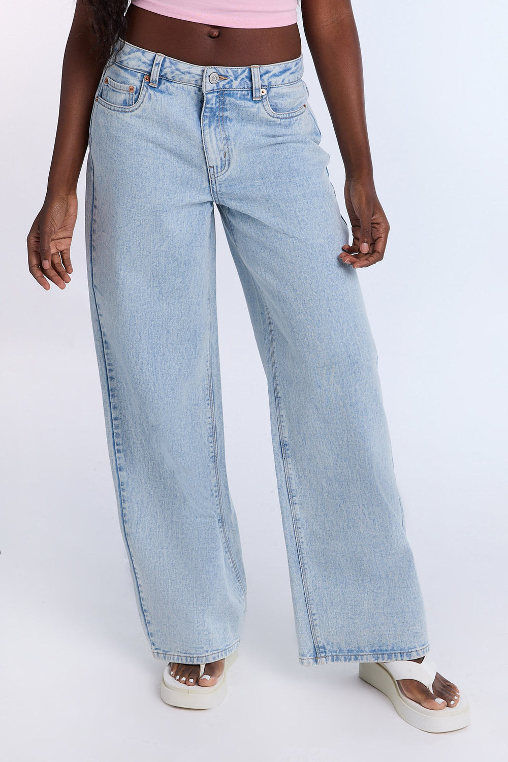 AERO Low Rise Baggy Wide Leg Jeans AERO Low Rise Baggy Wide Leg Jeans