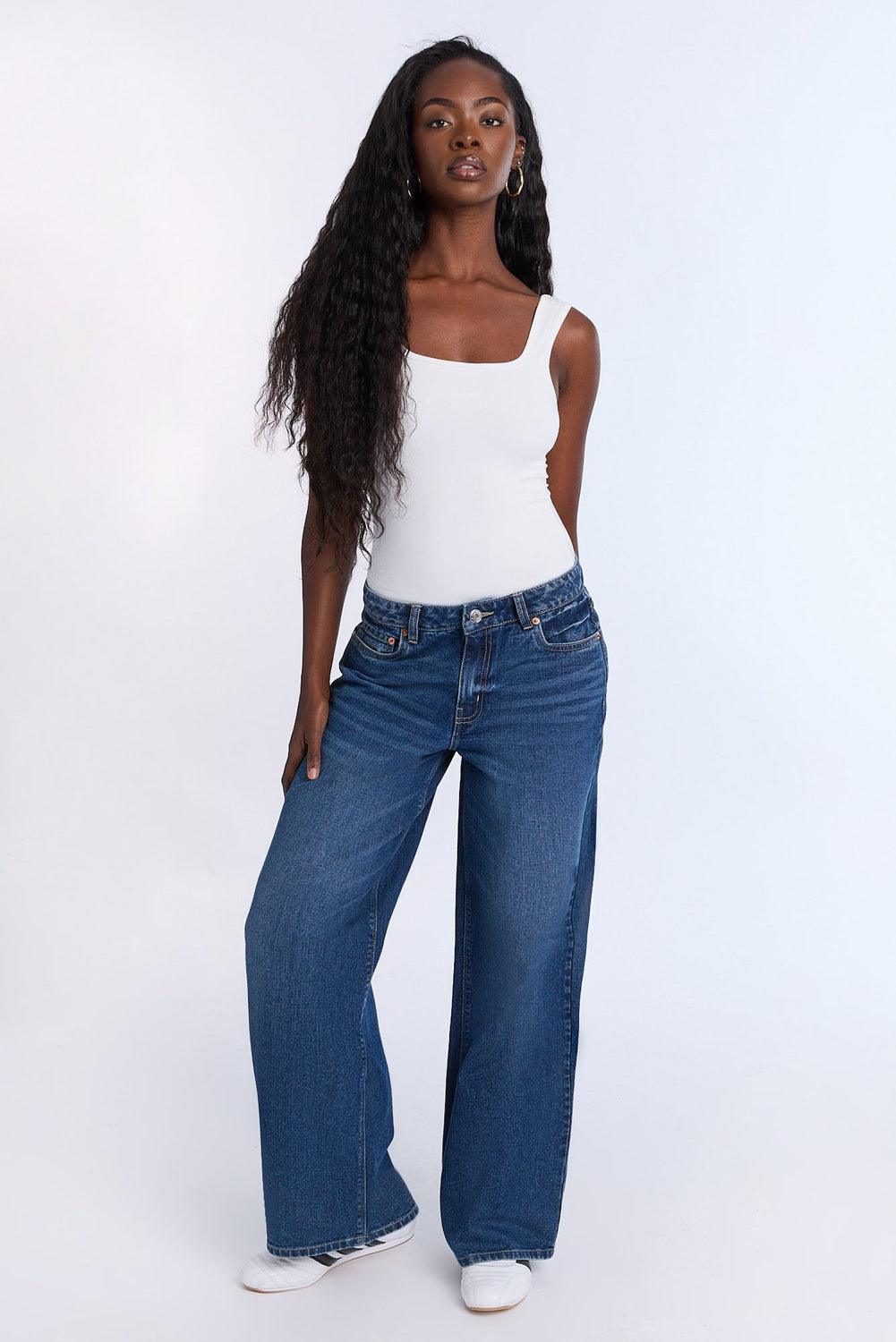 AERO Low Rise Baggy Wide Leg Jeans AERO Low Rise Baggy Wide Leg Jeans
