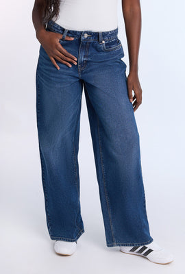 AERO Low Rise Baggy Wide Leg Jeans