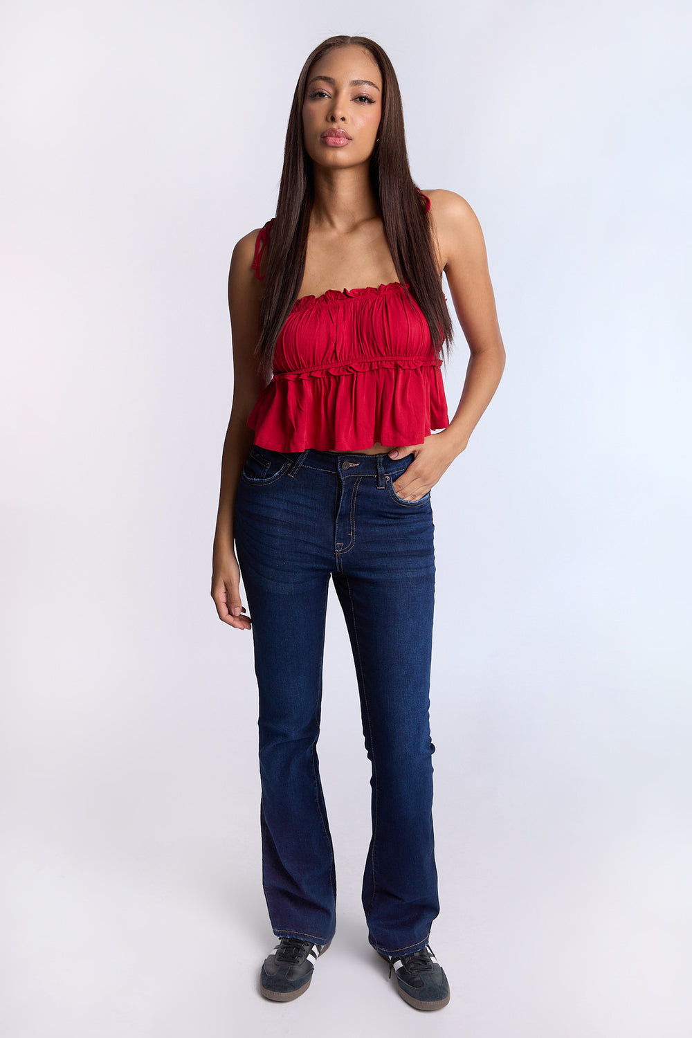 AERO Mid Rise Bootcut Jeans AERO Mid Rise Bootcut Jeans
