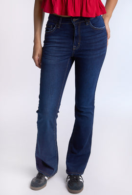 Jean bootcut taille mi-haute AERO