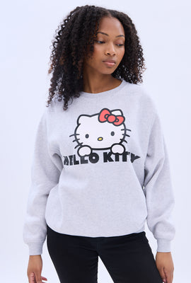 Hello Kitty Peak Graphic Crewneck Sweatshirt