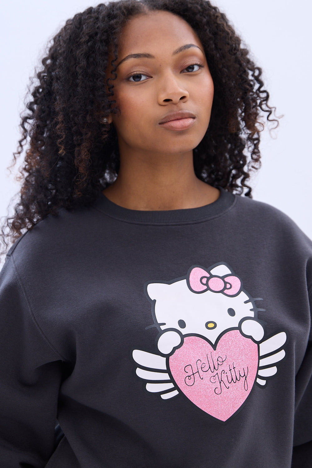 Hello Kitty Angel Crewneck Sweatshirt Hello Kitty Angel Crewneck Sweatshirt