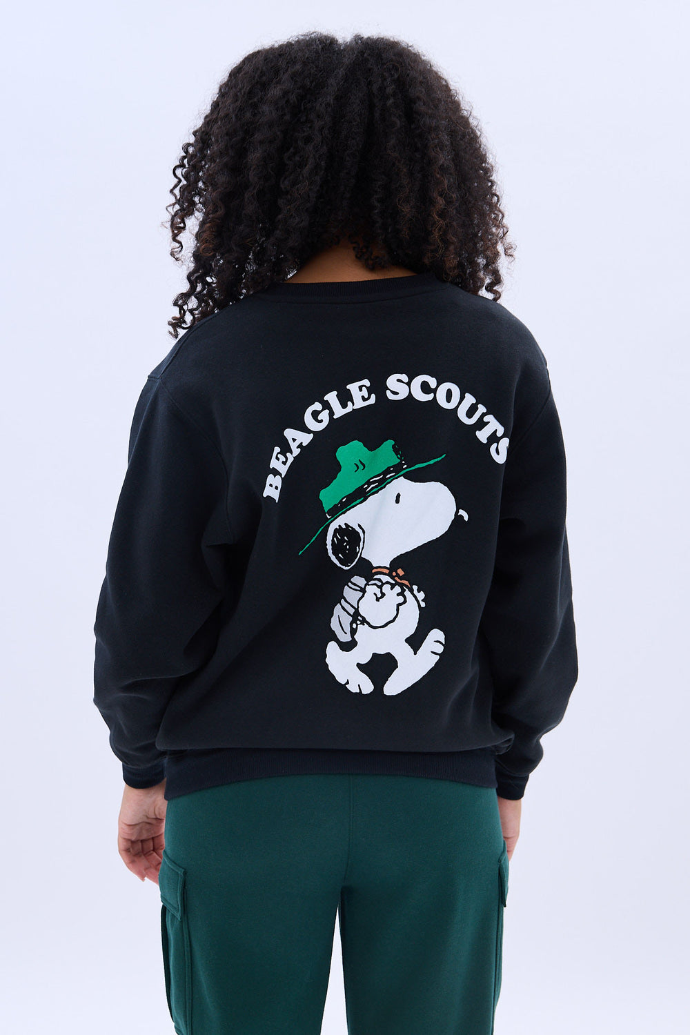 Camp Snoopy Beagle Scouts Crewneck Sweatshirt Camp Snoopy Beagle Scouts Crewneck Sweatshirt